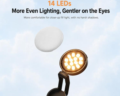 NEEWER M29 Mini LED Magnetic Fill Light, For DJI Osmo Pocket 4