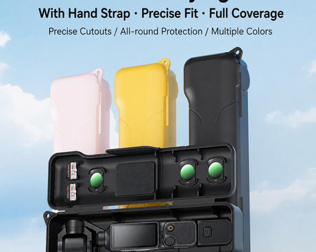 NEEWER Full-coverage Gimbal Protective Cover with Storage Slots, For DJI Osmo Pocket 4 / 3
