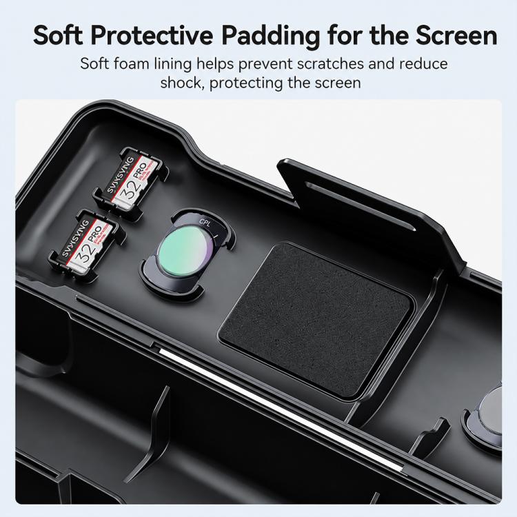 NEEWER Full-coverage Gimbal Protective Cover with Storage Slots, For DJI Osmo Pocket 4 / 3