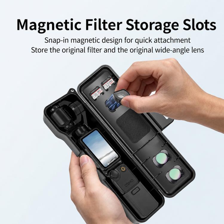 NEEWER Full-coverage Gimbal Protective Cover with Storage Slots, For DJI Osmo Pocket 4 / 3