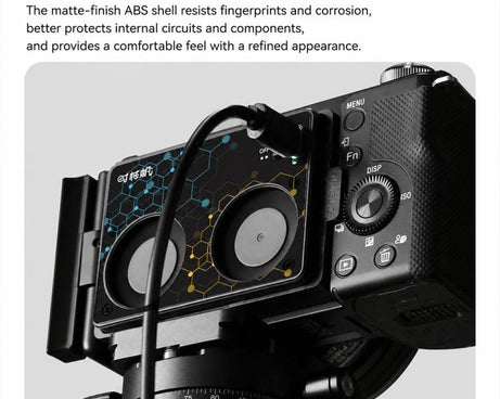 Camera Cooling Fan for Sony A7M4 / ZVE1 / A6700 / A7C2, ZV-E10 / ZV1 / A7C / FX3, Canon 70D / R6 / R6 Mark II / R7, Fuji X-T4 / X-S10
