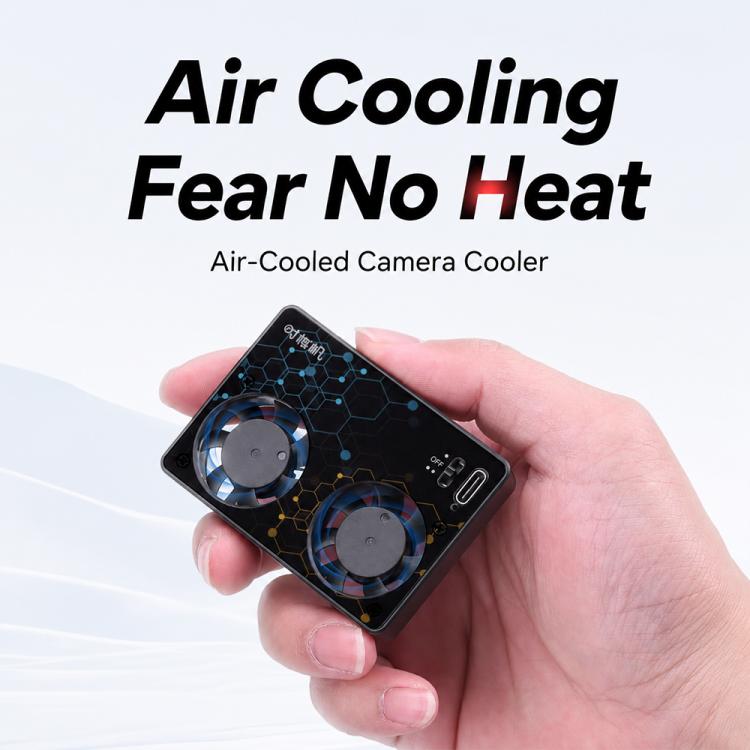 Camera Cooling Fan for Sony A7M4 / ZVE1 / A6700 / A7C2, ZV-E10 / ZV1 / A7C / FX3, Canon 70D / R6 / R6 Mark II / R7, Fuji X-T4 / X-S10