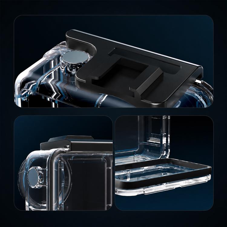 Waterproof Housing 60m Underwater Cameras Cover, For DJI Osmo Action 6, For DJI Osmo Action 5 Pro / 4 / 3