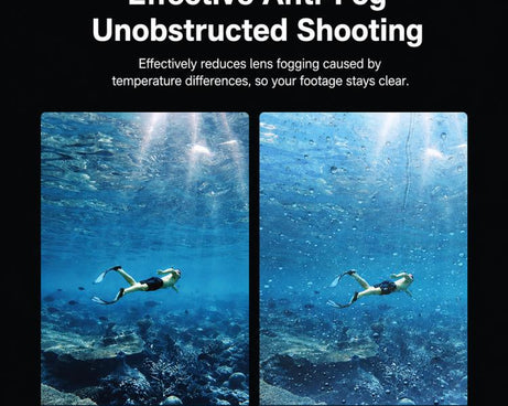 Waterproof Housing 60m Underwater Cameras Cover with Buoyancy Bar, For DJI Osmo Action 6, For DJI Osmo Action 5 Pro / 4 / 3