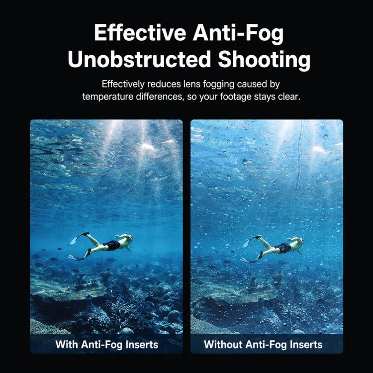 Waterproof Housing 60m Underwater Cameras Cover with Buoyancy Bar, For DJI Osmo Action 6, For DJI Osmo Action 5 Pro / 4 / 3
