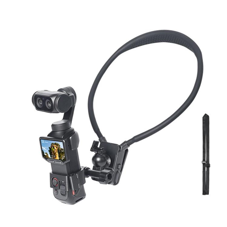 For Insta360 Luna Ultra Quick Release Magnetic Neck Mount, Neck Mount, Neck Mount + Fixed Strap
