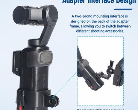 For Insta360 Luna Ultra Quick Release Magnetic Neck Mount, Neck Mount, Neck Mount + Fixed Strap