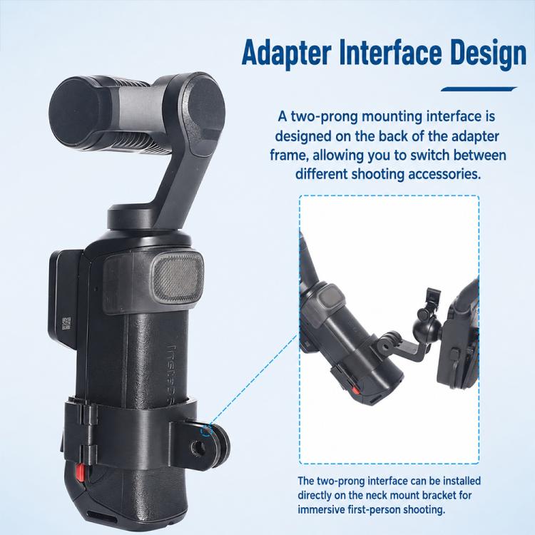 For Insta360 Luna Ultra Quick Release Magnetic Neck Mount, Neck Mount, Neck Mount + Fixed Strap