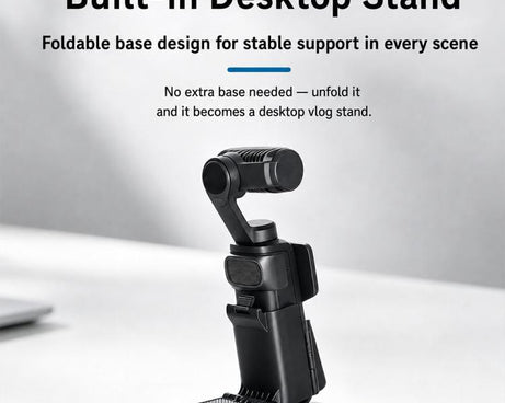 Magnetic Mount Base Multi-Function Desktop Camera Mount, For Insta360 Luna Ultra