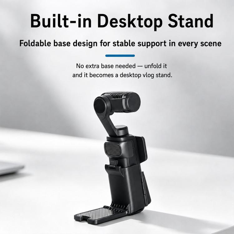 Magnetic Mount Base Multi-Function Desktop Camera Mount, For Insta360 Luna Ultra