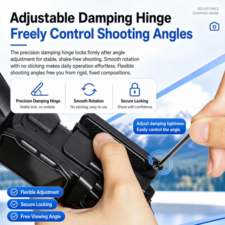Magnetic Mount Base Multi-Function Desktop Camera Mount, For Insta360 Luna Ultra