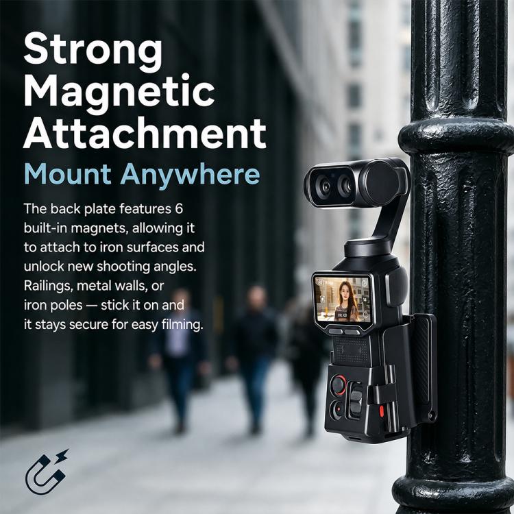 Magnetic Mount Base Multi-Function Desktop Camera Mount, For Insta360 Luna Ultra