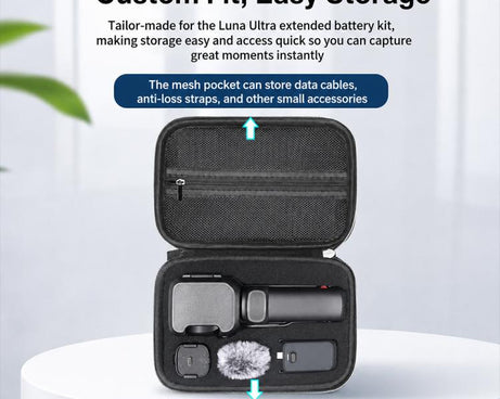 Carrying Box Portable Protective Storage Bag, For Insta360 Luna Ultra