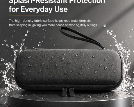 Portable Shockproof PU Camera Storage Bag, For Insta360 Luna Ultra