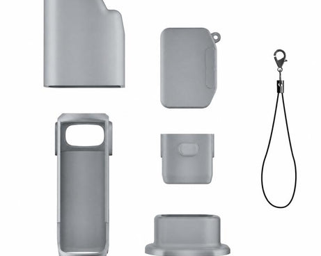 6-in-1 Silicone Protective Cover Kit with Anti-Loss Strap, Full-Body Camera Cover, For Insta360 Luna Ultra