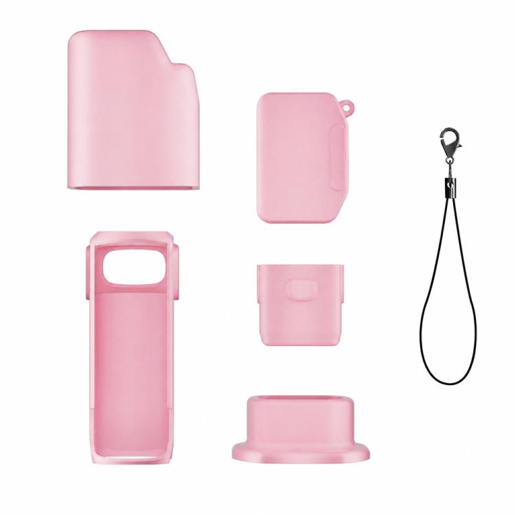 6-in-1 Silicone Protective Cover Kit with Anti-Loss Strap, Full-Body Camera Cover, For Insta360 Luna Ultra