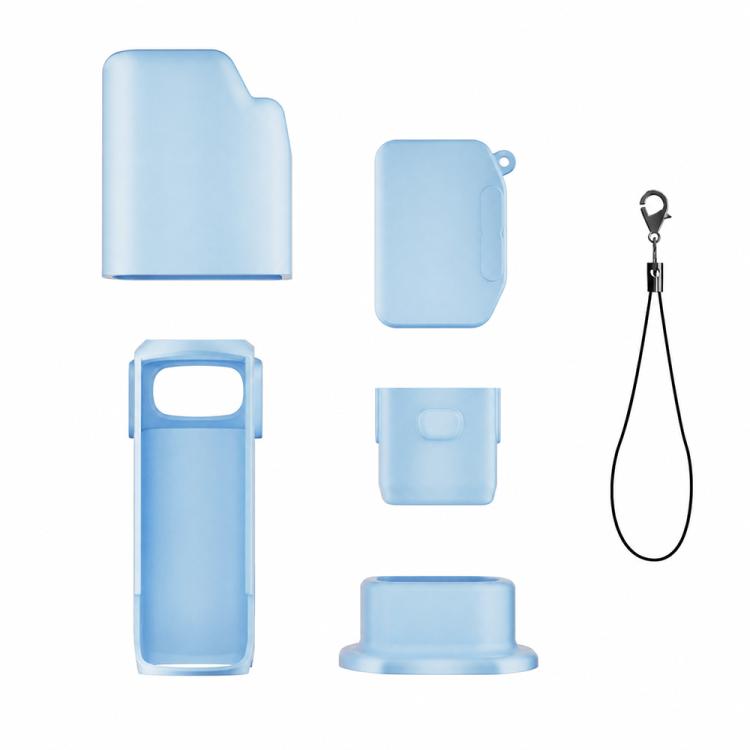 6-in-1 Silicone Protective Cover Kit with Anti-Loss Strap, Full-Body Camera Cover, For Insta360 Luna Ultra