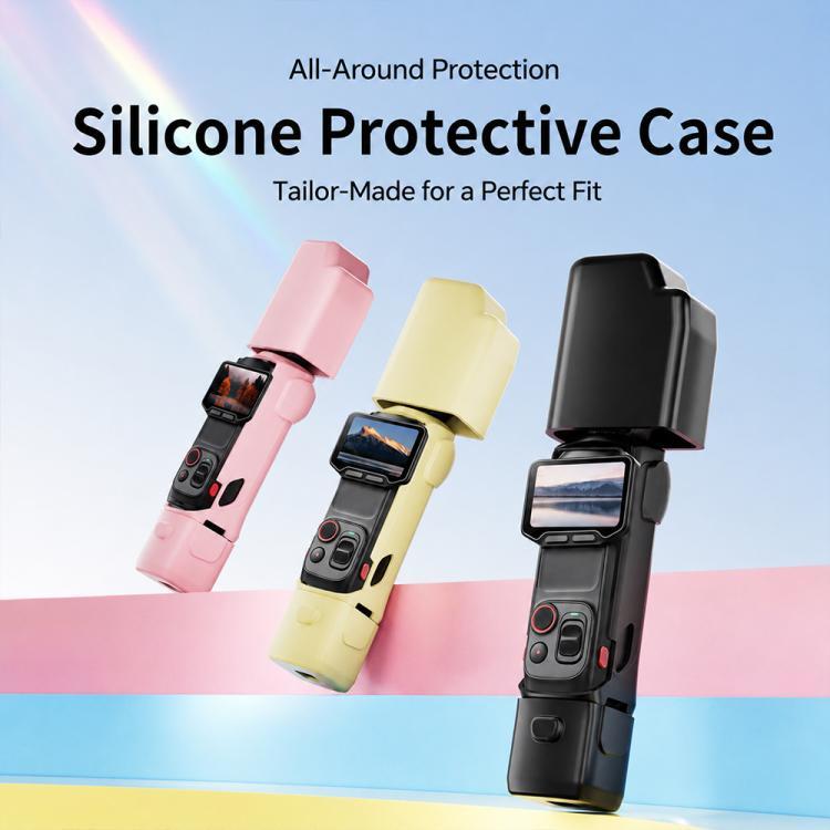 6-in-1 Silicone Protective Cover Kit with Anti-Loss Strap, Full-Body Camera Cover, For Insta360 Luna Ultra