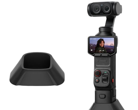 Silicone Mount Base Anti-Slip Camera Expansion Mount Fixed Holder, For Insta360 Luna Ultra