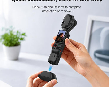 Silicone Mount Base Anti-Slip Camera Expansion Mount Fixed Holder, For Insta360 Luna Ultra