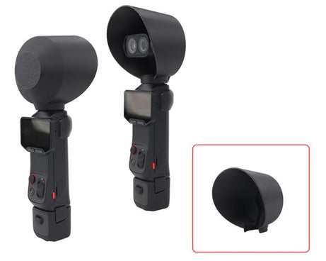 Lens Hood Anti-Glare Lens Shield Scratch-Resistant Protective Cover, For Insta360 Luna Ultra