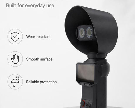 Lens Hood Anti-Glare Lens Shield Scratch-Resistant Protective Cover, For Insta360 Luna Ultra