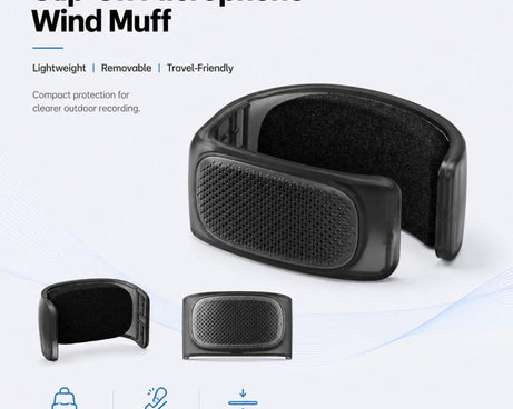 Microphone Wind Muff Noise Reduction Windshield Cover, For Insta360 Luna Ultra