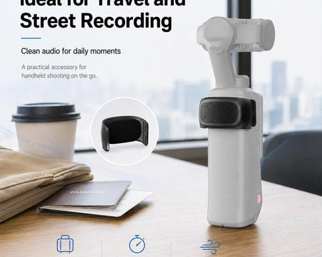 Microphone Wind Muff Noise Reduction Windshield Cover, For Insta360 Luna Ultra