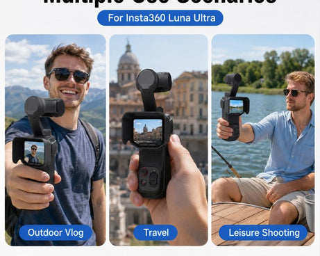 Screen Sun Hood Anti-Glare Screen Shield Protective Cover, For Insta360 Luna Ultra