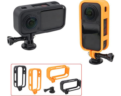 Camera Protective Frame with 1/4 Screw Mount, For Insta360 X6