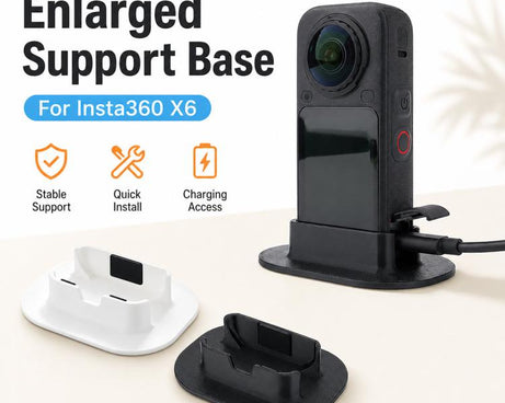 Extra-large Quick-Release Camera Desktop Non-Slip Base Mount, For Insta360 X6