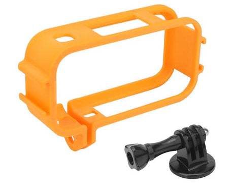 Camera Protective Frame with 1/4 Screw Mount & Cold Shoe, For Insta360 X6