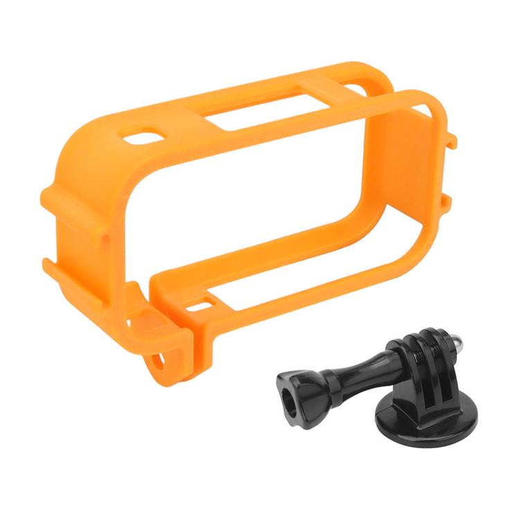 Camera Protective Frame with 1/4 Screw Mount & Cold Shoe, For Insta360 X6
