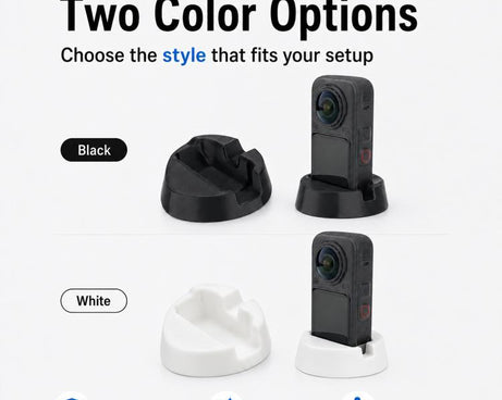 Silicone Camera Base Non-Slip Mount, For Insta360 X6