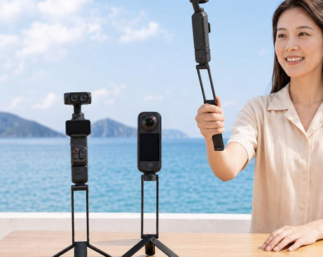Magnetic Quick-Release Selfie Stick Tripod, For DJI Osmo Pocket 4P /4 / 3