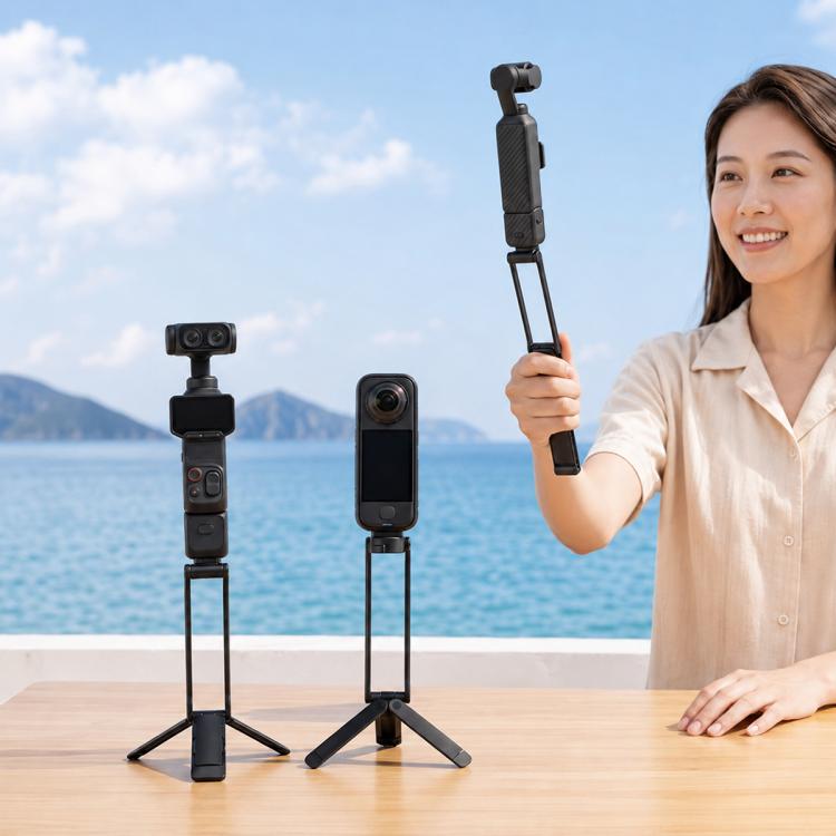 Magnetic Quick-Release Selfie Stick Tripod, For DJI Osmo Pocket 4P /4 / 3