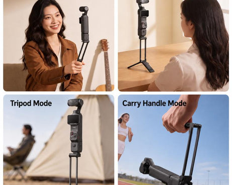 Magnetic Quick-Release Selfie Stick Tripod, For DJI Osmo Pocket 4P /4 / 3