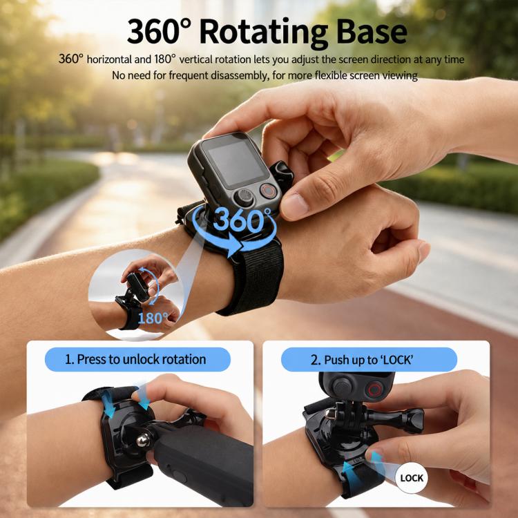 Lazy Neck Bracket POV View Mount, For DJI Osmo Pocket 4P / 4 / 3