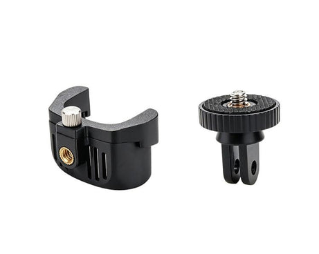 Expansion Adapter Bracket with 1/4 Screw Hole & Dual-Prong Mount, For Insta360 Luna Ultra