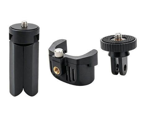 Expansion Adapter Bracket with 1/4 Screw Hole & Dual-Prong Mount, For Insta360 Luna Ultra