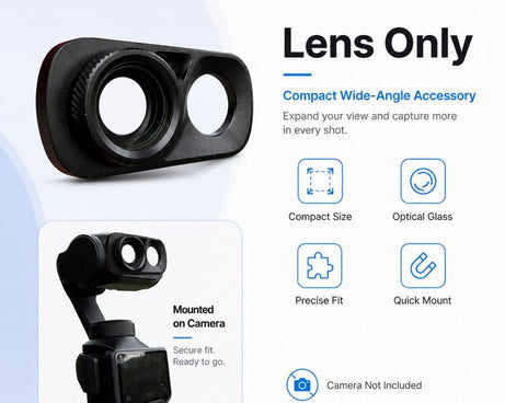 Wide Angle Lens Filter, For Insta360 Luna Ultra