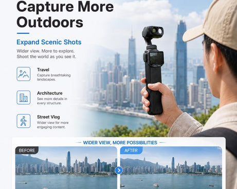 Wide Angle Lens Filter, For Insta360 Luna Ultra