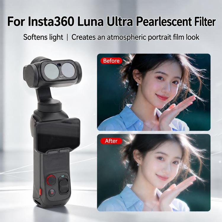 Pearlescent Magnetic Filter, For Insta360 Luna Ultra
