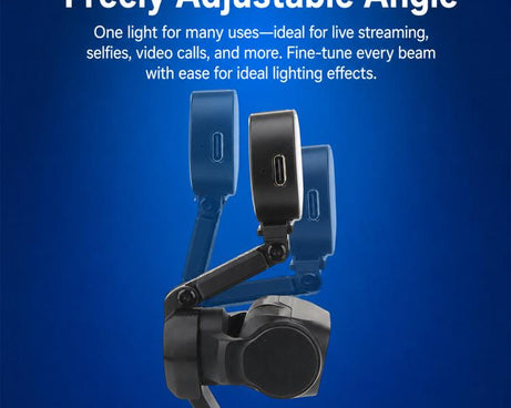 Mini LED Fill Light Warm / Cool Soft Light for Vlogging / Livestreaming / Selfies, For Insta360 Luna Ultra