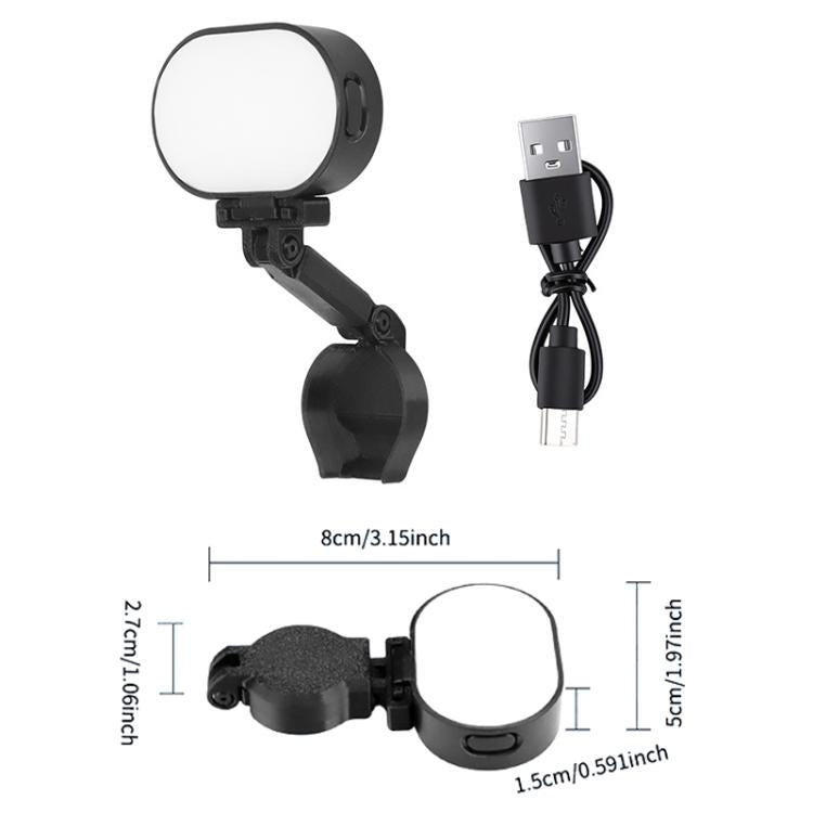 Mini LED Fill Light Warm / Cool Soft Light for Vlogging / Livestreaming / Selfies, For Insta360 Luna Ultra
