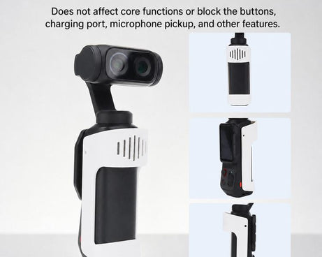 Sliding Protective Back Cover with Quick Release Clip, For Insta360 Luna Ultra