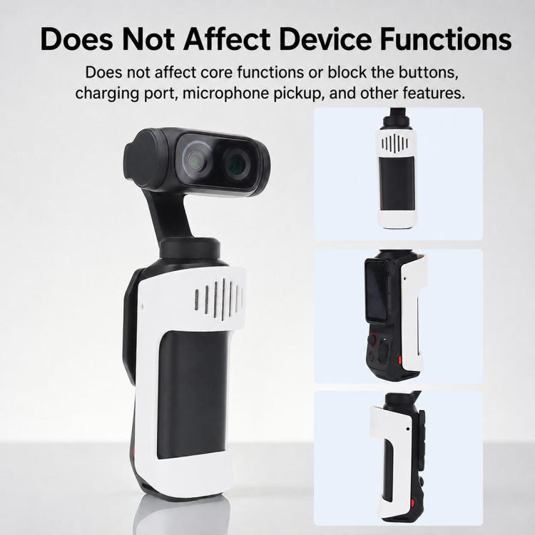 Sliding Protective Back Cover with Quick Release Clip, For Insta360 Luna Ultra