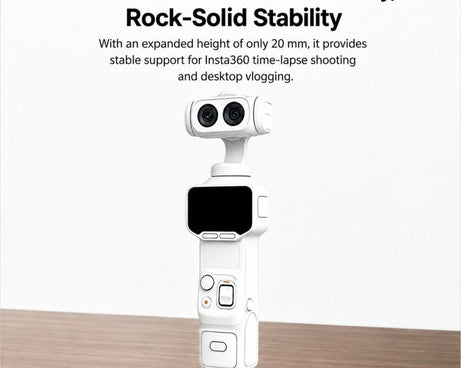 Mini Tripod Desktop Mount for DJI Osmo Pocket 4P / 4 / 3 / Insta360 Luna Ultra