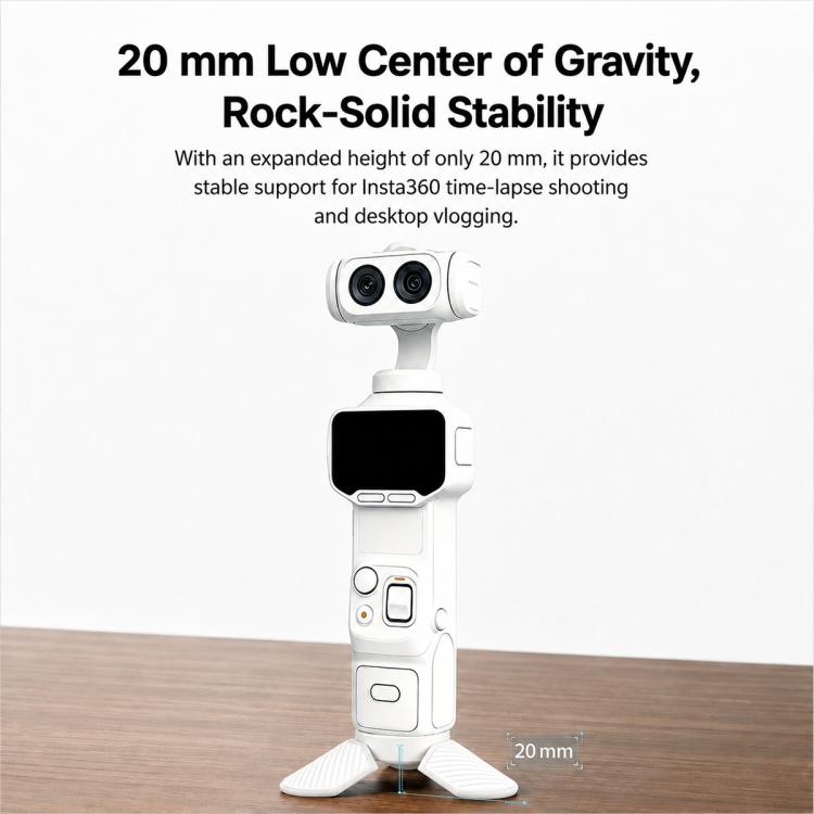 Mini Tripod Desktop Mount for DJI Osmo Pocket 4P / 4 / 3 / Insta360 Luna Ultra