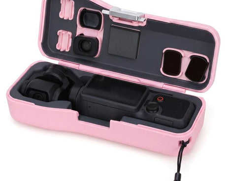 Full-coverage Hard Case Gimbal Protective Cover with Storage Slots for DJI Osmo Pocket4 Pro, For DJI Osmo Pocket 4P